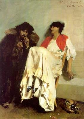 The Sulphur Match, John Singer Sargent